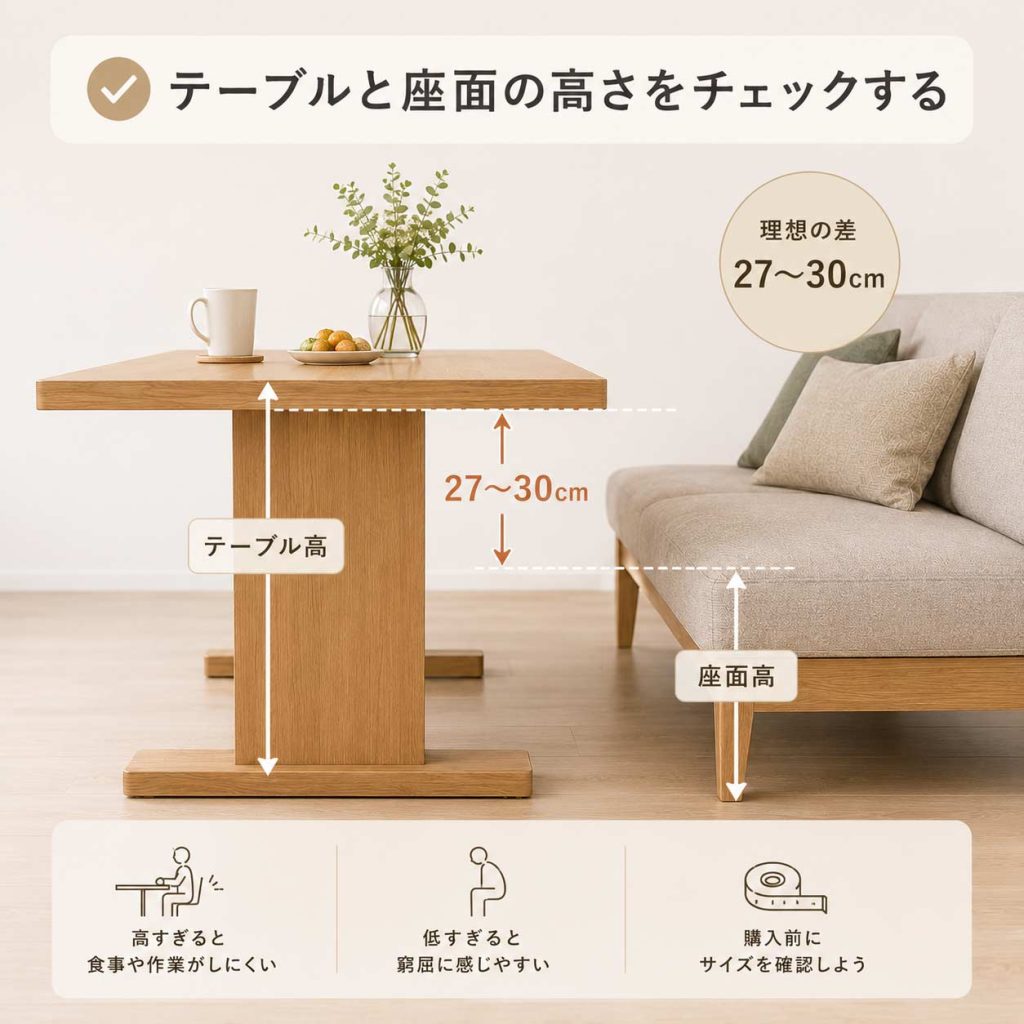 ソファ ダイニングテーブル 高さ ソファ ダイニングテーブルセット