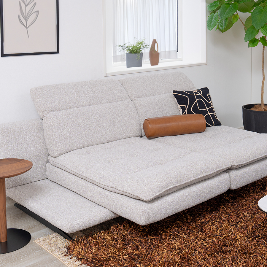 オーダー品】 Fabbrica 3人掛けソファ リベル 布張り