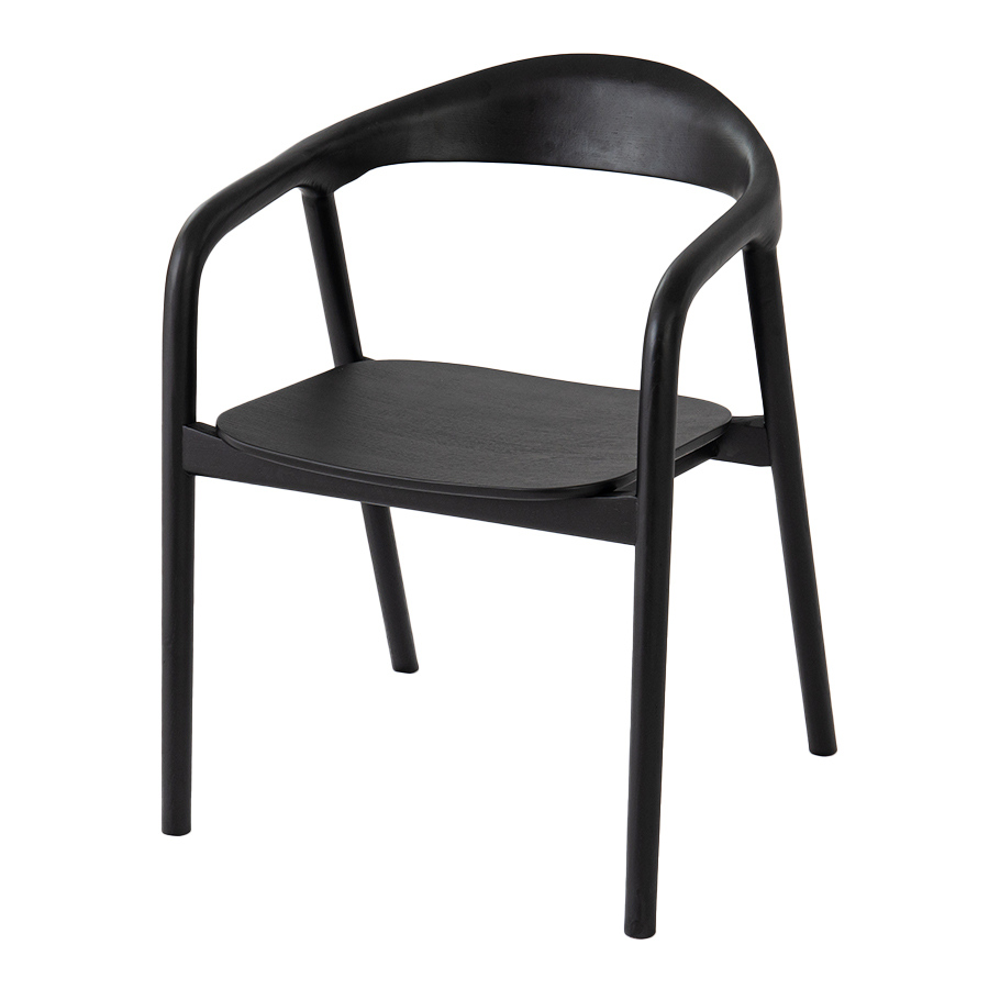 ダイニングチェア アルカ（板座）