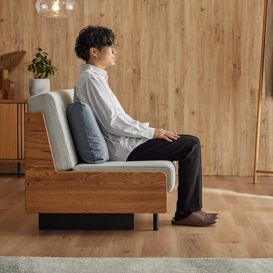 立ち上がりしやすい座面高