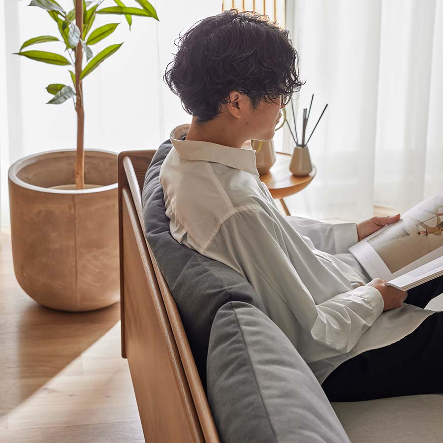 置きクッションの多用途性