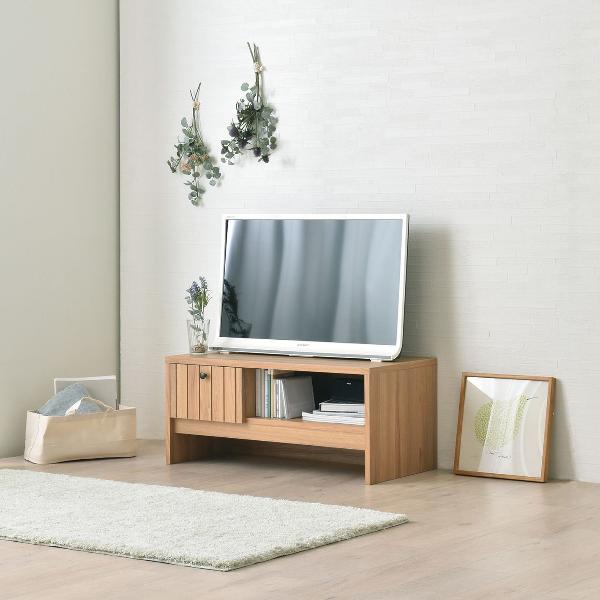 フォーフル TIFFY（ティフィー）テレビボード（80cm幅） TF35-80L 送料