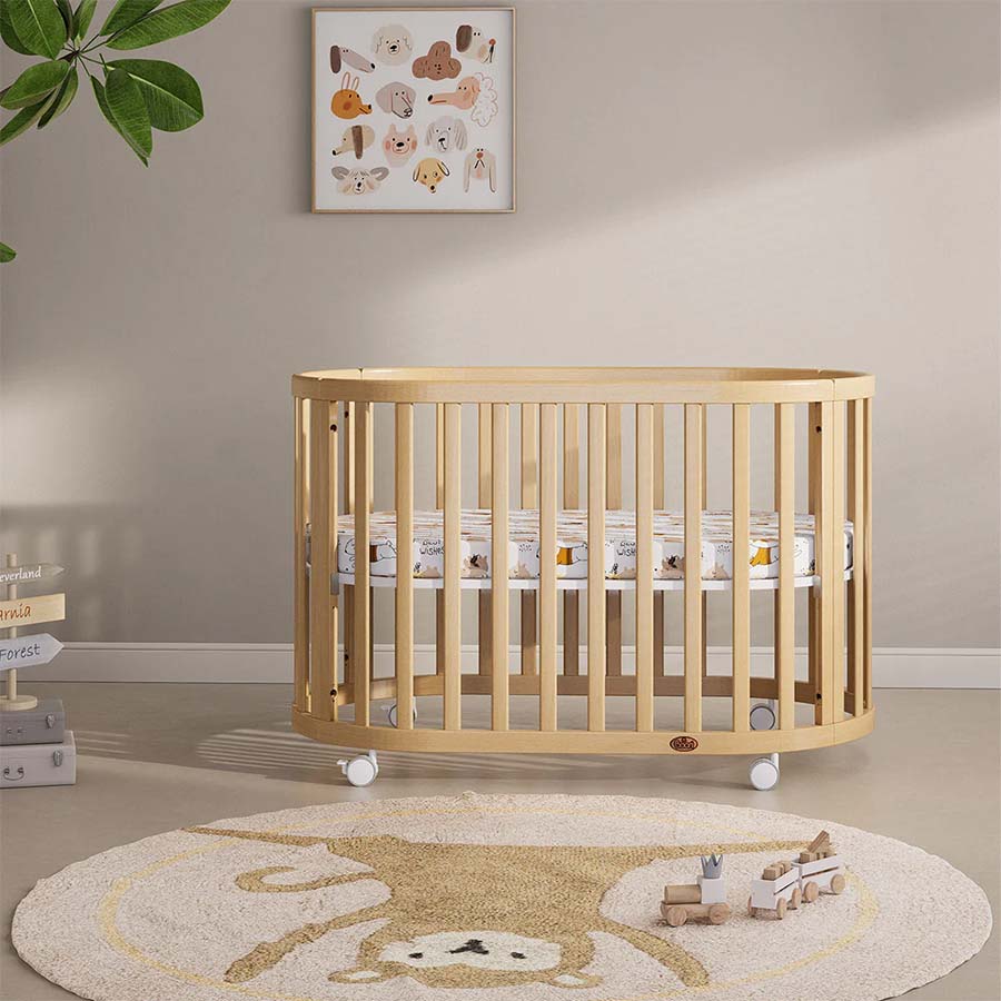 Boori ブーリ　楕円形 ベビーベッド オアシス （送料込み・玄関渡し品）