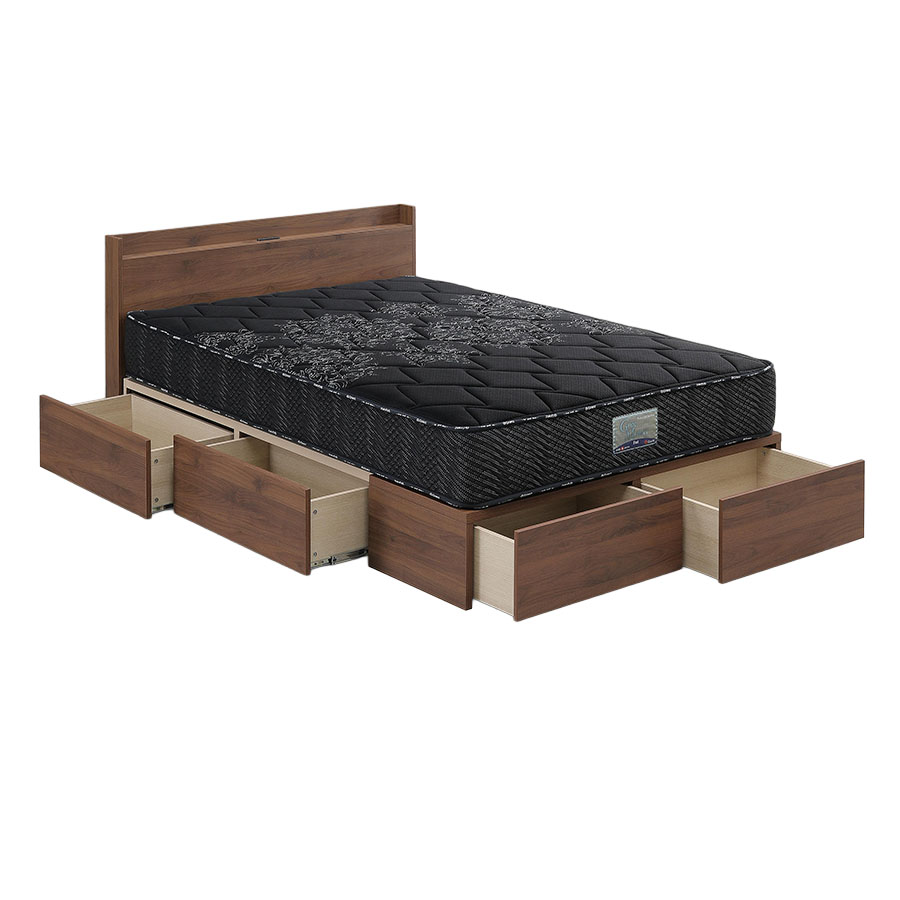 グランツ ベッドフレーム　スペーシィキャビネット※マットレス別売