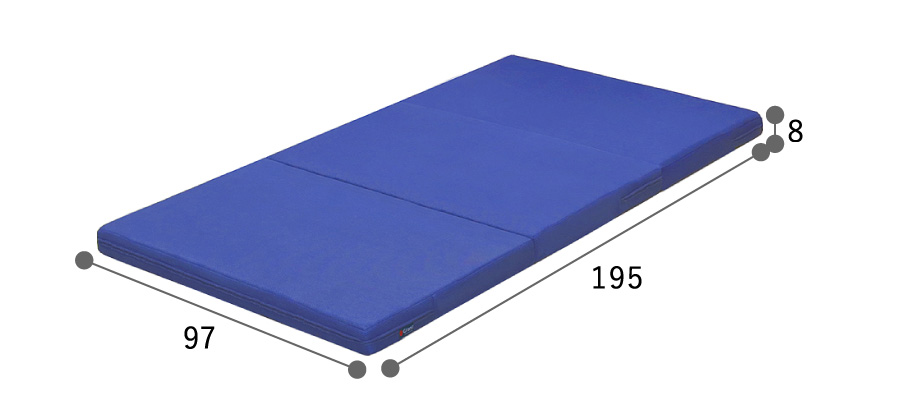 グランツ カラーメッシュマットレス（3つ折り）｜かねたやオンライン