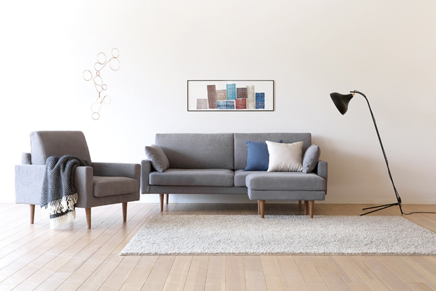 高野木工 LEO（レオ）ソファ 3人掛け