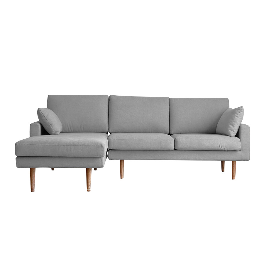 高野木工 レオ LEO ソファ オットマン グレー ウォールナット LEO SOFA オットマン ライトブルー オーク脚/ウォルナット脚