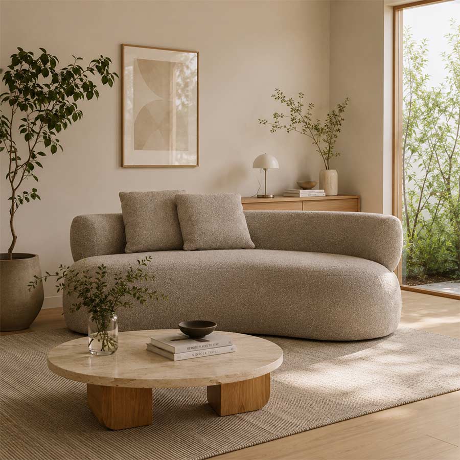 モーダ・エン・カーサ 3人掛けソファ ラグーン / LAGOON sofa
