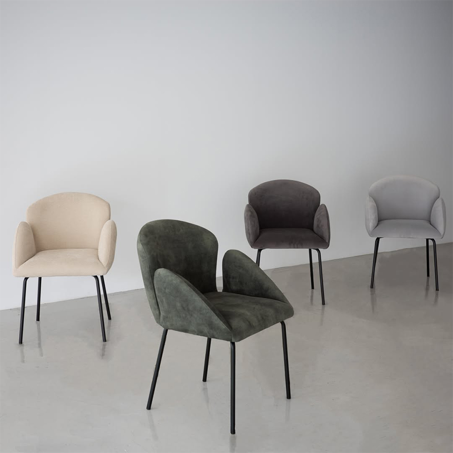 モーダ・エン・カーサのチューリップチェア（TULIP chair）アイスカラー① モーダ・エン・カーサ ダイニングチェア チューリップ
