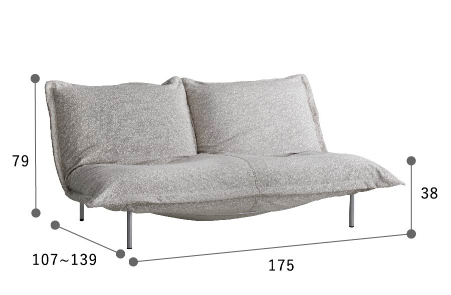 リーンロゼカラン ベージュ1脚 ligne roset ROSETCalin type1 steel leg / リーン・ロゼ ロゼカラン