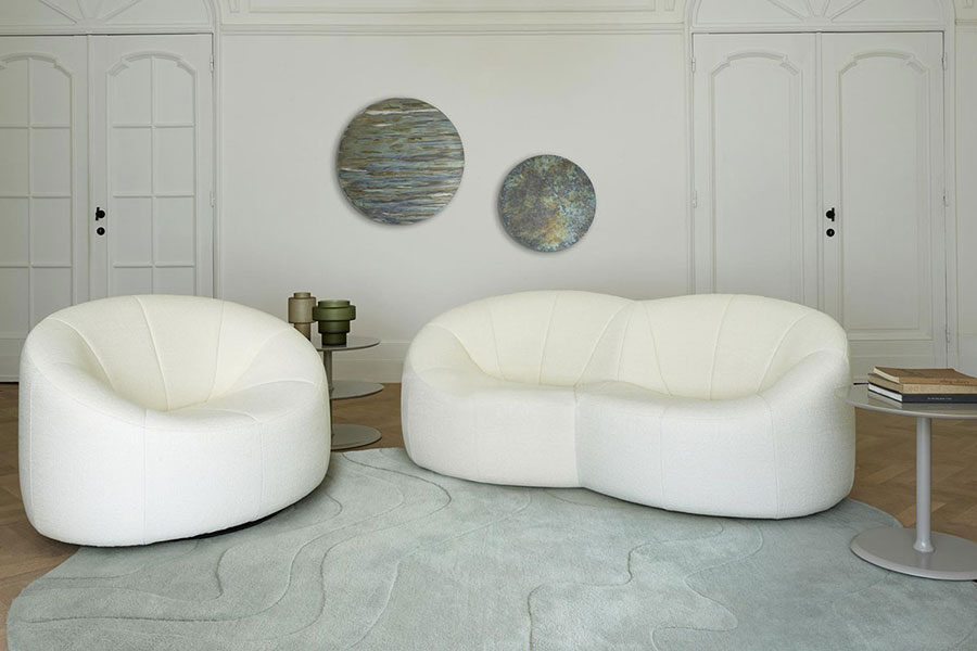 ヒロシ☆ 定価約50万　リーンロゼ　パンプキン　ソファ　2人 ヒロシ☆ 定価約50万 リーンロゼ パンプキン ソファ 2人