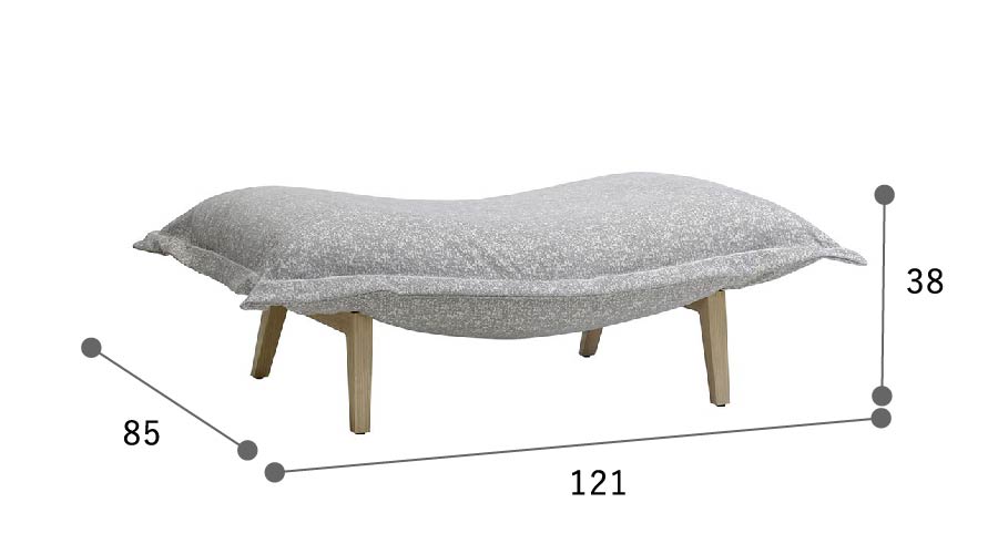 リーンロゼカラン ベージュ1脚 リーン・ロゼ ソファ カラン1 スチール脚| ligne roset | 家具