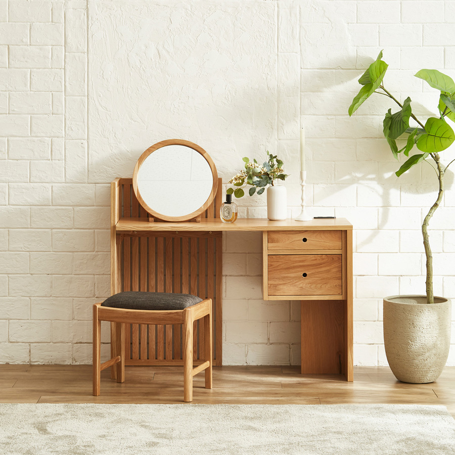 優しい印象を与え、空間に穏やかな雰囲気をプラス