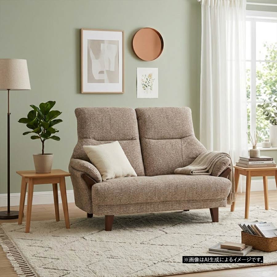 2人掛けソファ テノール