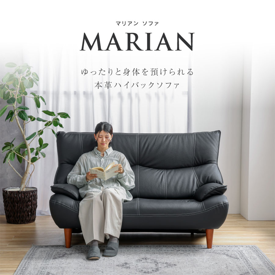 関家具 2人掛けソファ マリアン