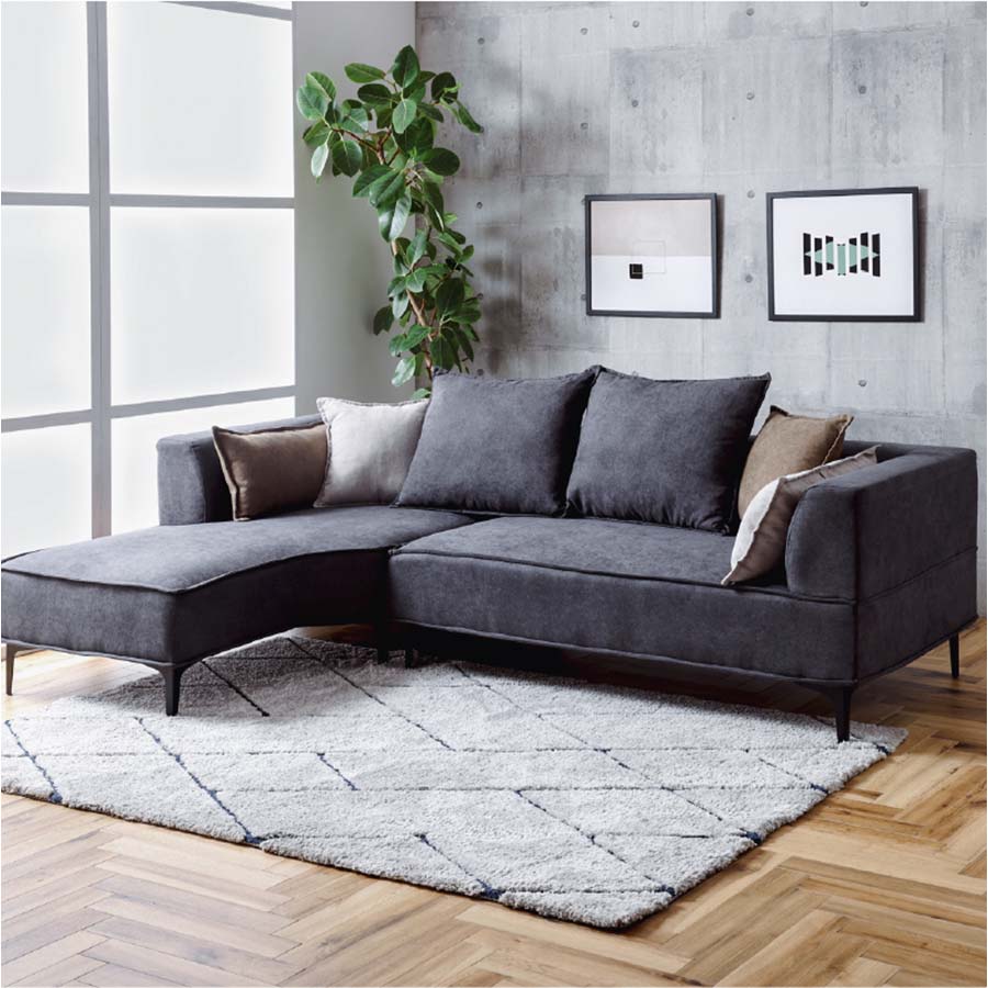 関家具　カウチソファ　コモル　（右カウチ）