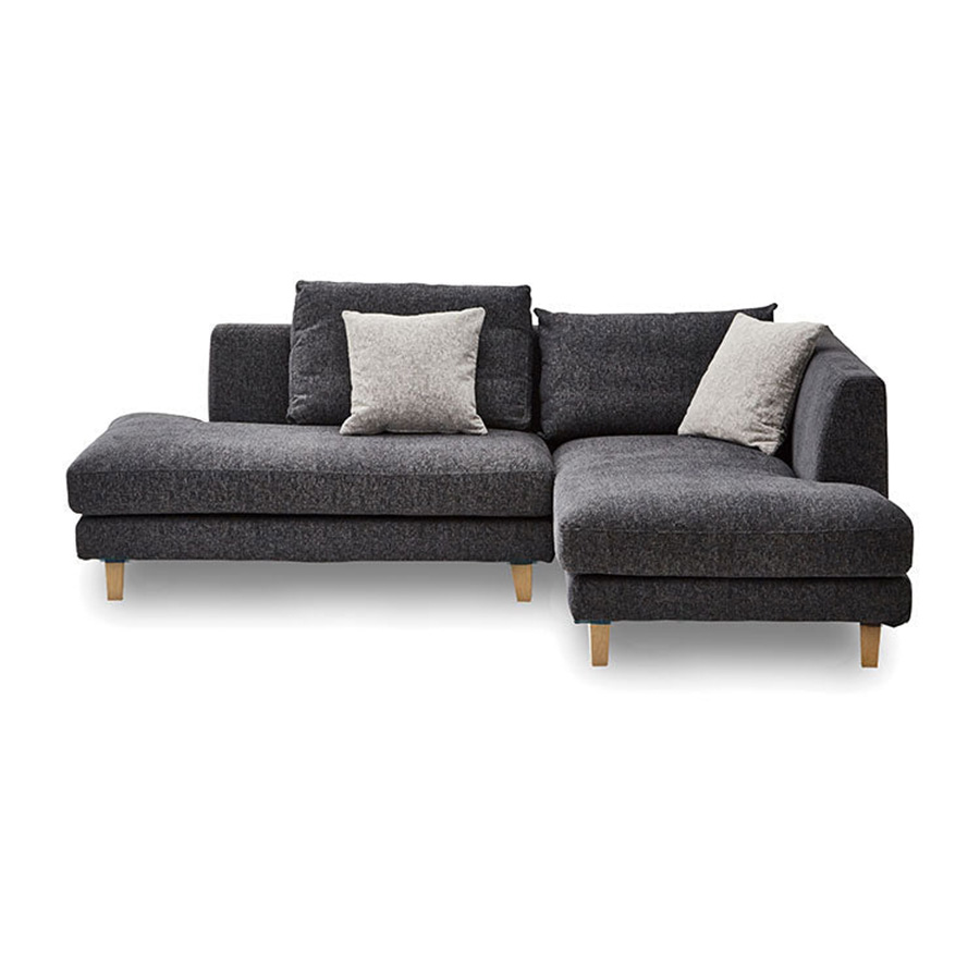 左カウチ/木脚ナチュラル