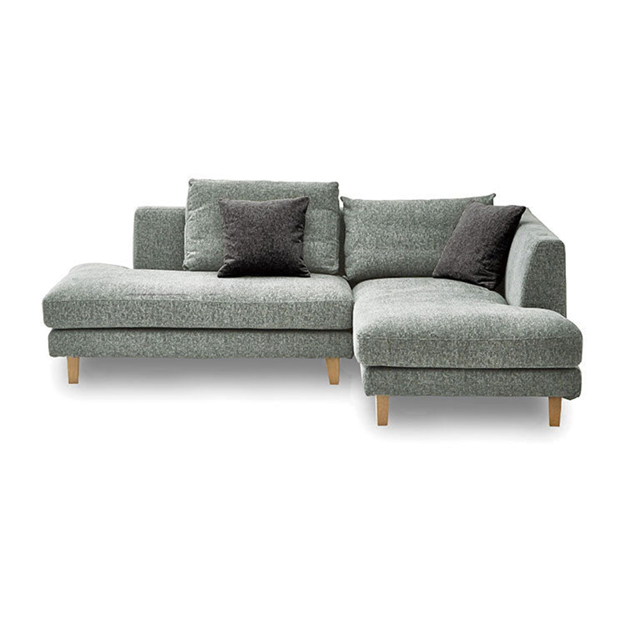 左カウチ/木脚ナチュラル