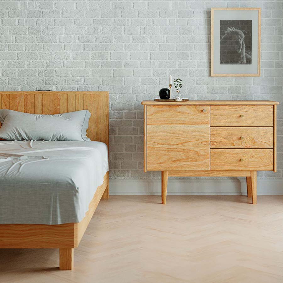 25cmの脚高でお掃除ロボットも使用可能