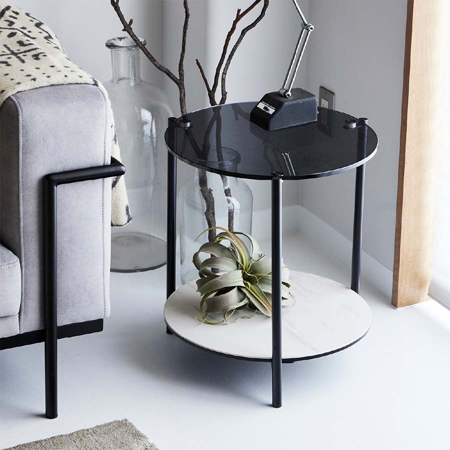 関家具　センターテーブル　ケイト　470　ホワイト