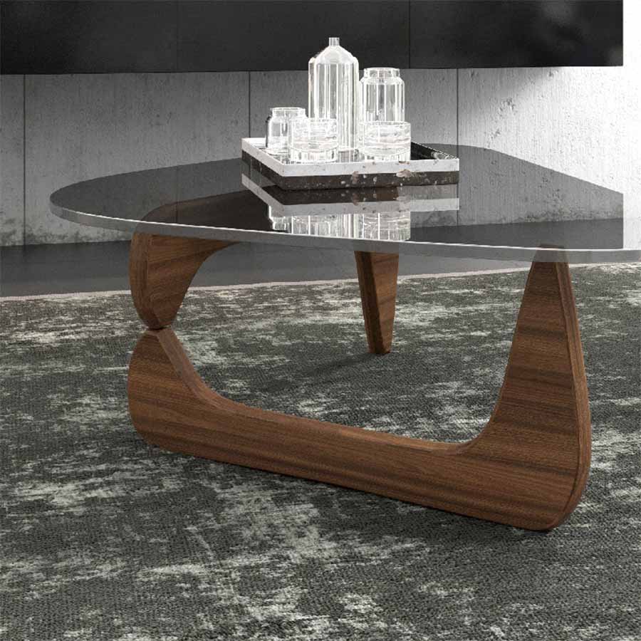 関家具　リビングテーブル　ノグチ　ウォールナット　（7月中旬入荷予定）