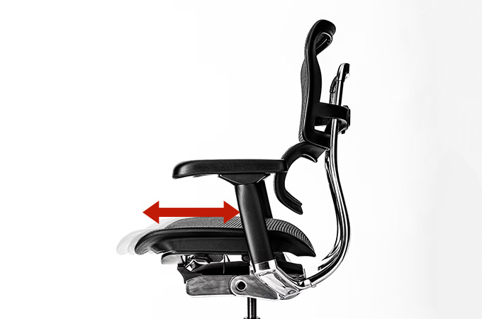 Ergohuman（エルゴヒューマン） PRO2 High ブラックフレーム EHP2-HAM