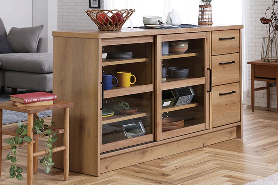 【nora.】ボンボン キャビネット + 棚板3枚 nora.】ボンボン キャビネット + 棚板3枚 nora.】ボンボン