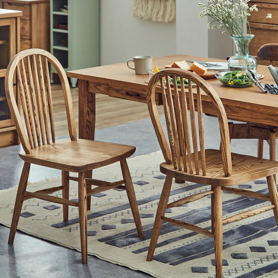 美品 2点セット 関家具 ダイニングチェア DCマーガレット GA12 nora nora.（ノラ） マーガレットⅡ ダイニングチェア