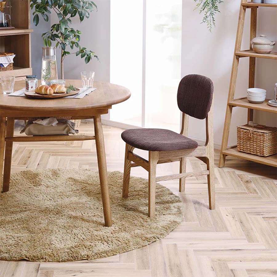 nora.（ノラ）ロジー 円形ダイニングテーブル