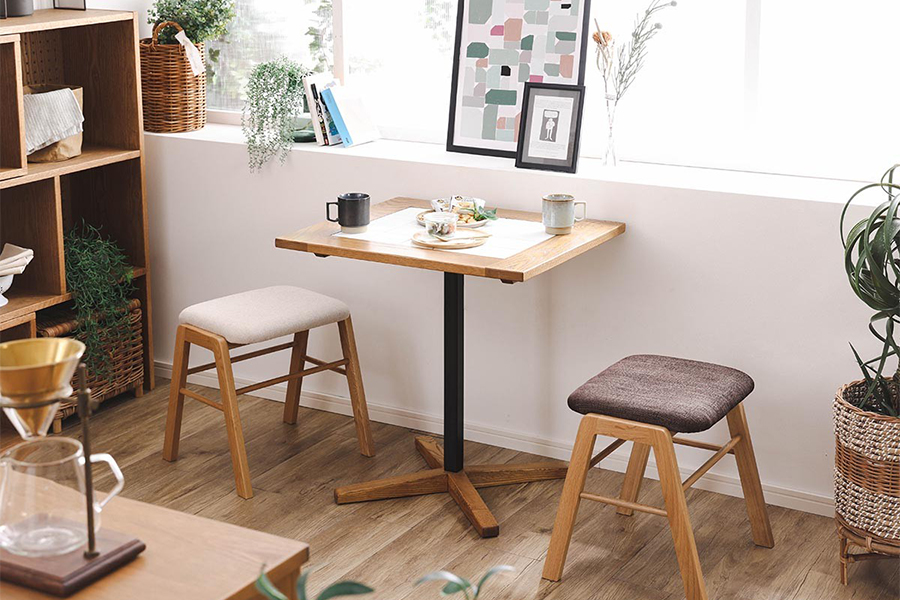 nora.（ノラ） トフィー ダイニングテーブル H65/70cm