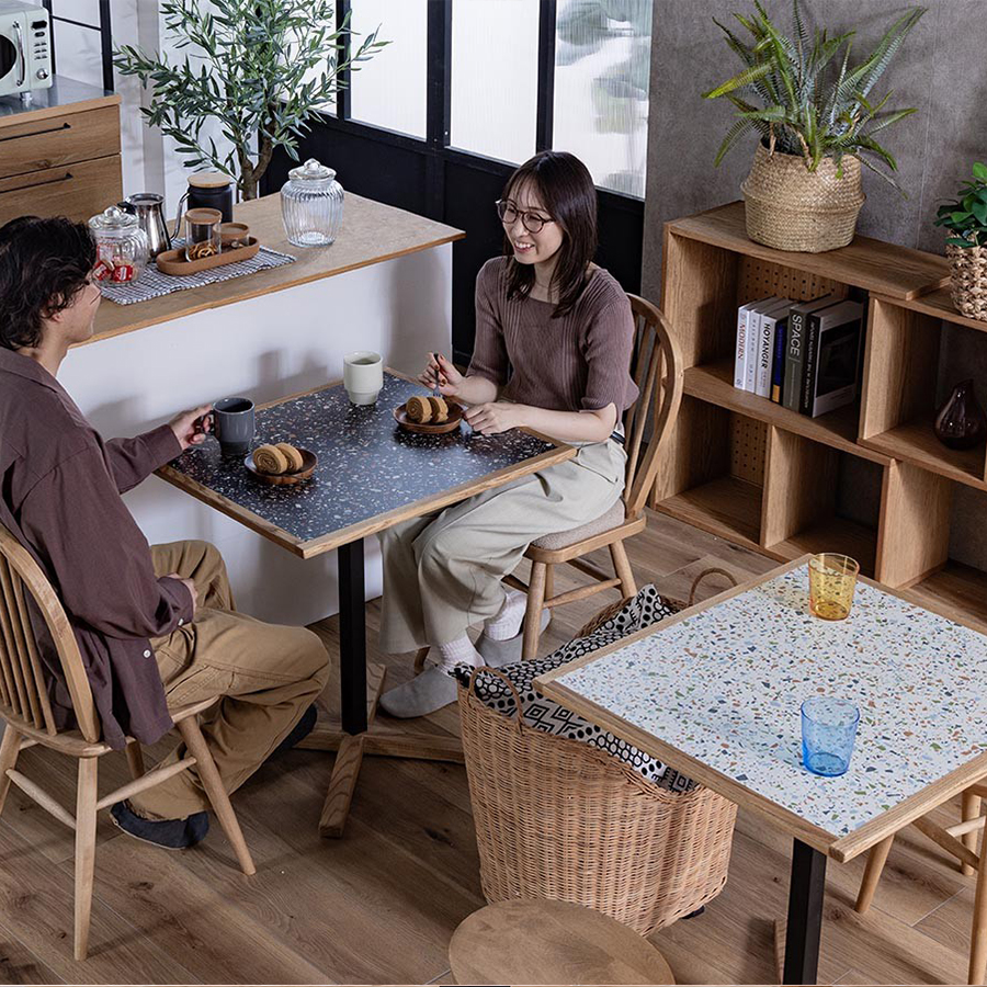 nora.（ノラ） トフィー ダイニングテーブル H65/70cm