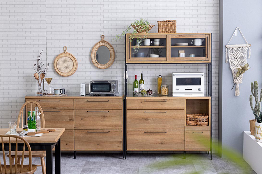 ローラポスター？カウンター用（＾ν＾） nora.（ノラ） リッター オープンダイニングボード 幅124cm