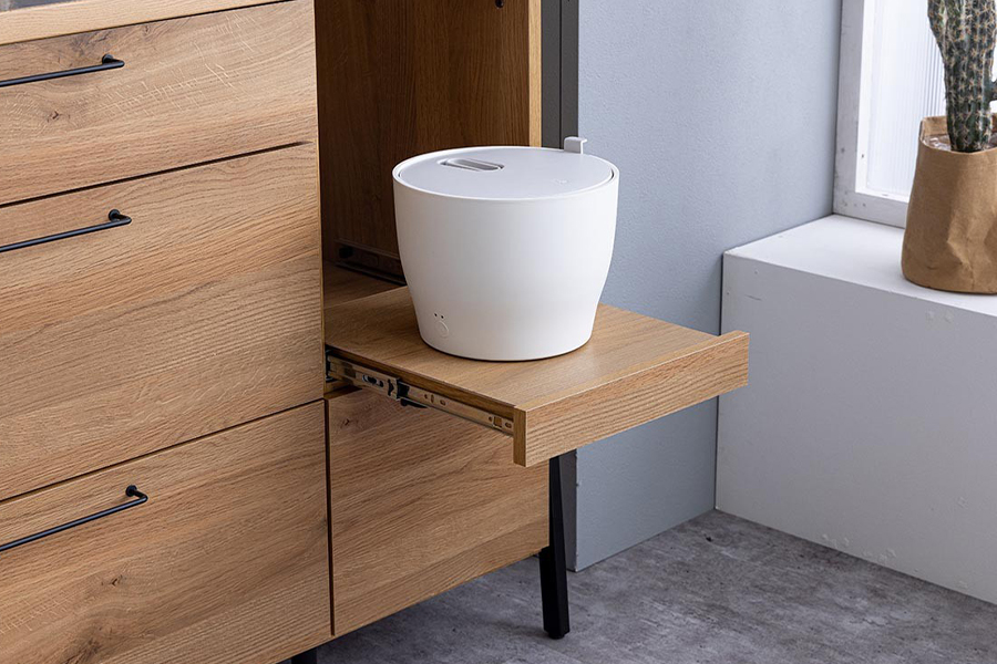 最終値下げ！　関家具/nora（ノラ）　ボンボン　ガラス引戸+キャビネット herme90-cb_03.jpg