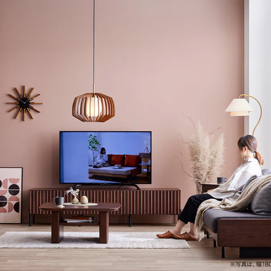 【値下げ】ウォルナット　ルーク　テレビボード ルーク テレビ台 ローボード テレビボード 無垢 ウォールナット