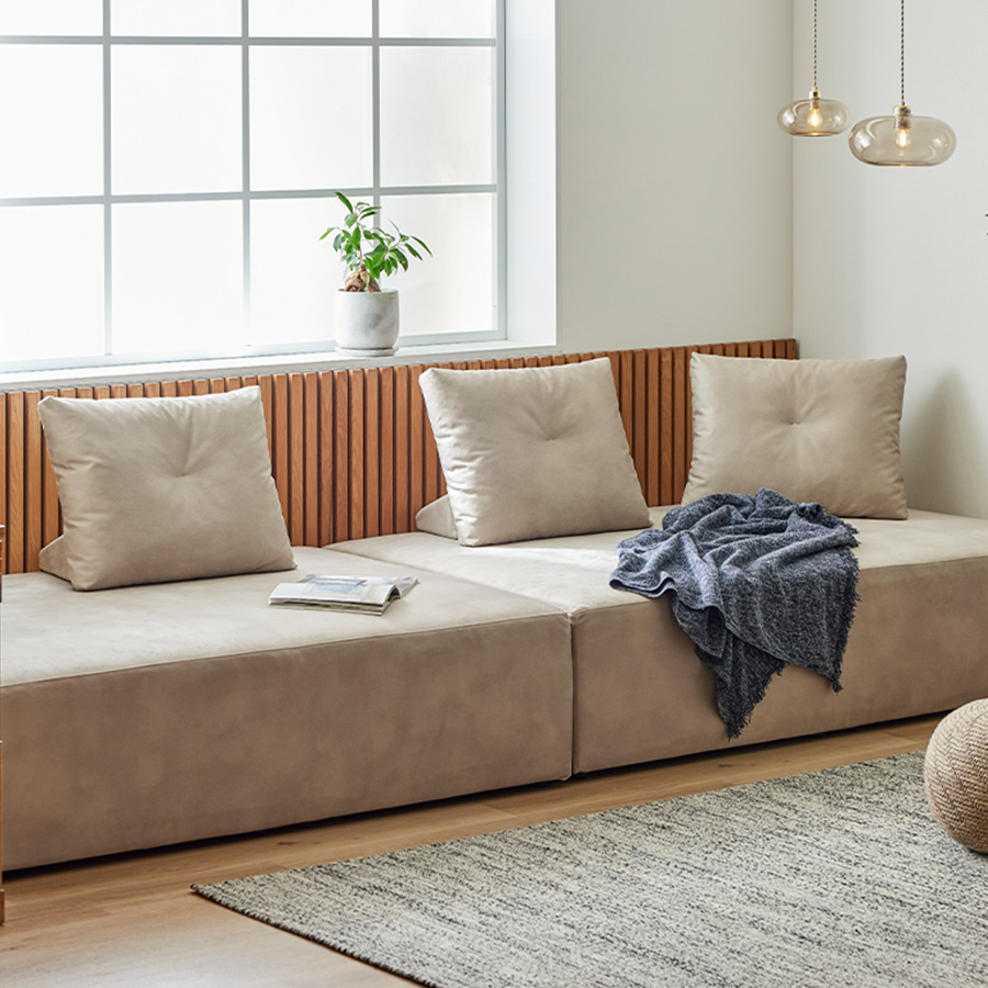 モーブル 背クッション コアガリー