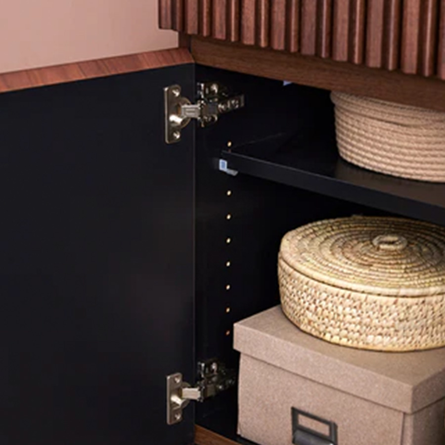 棚の位置を調整可能