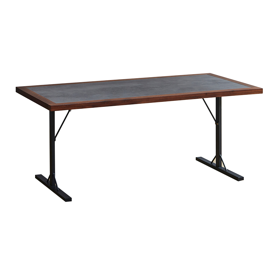 アイロスジャパン ダイニングテーブル Leap（ウォールナット/メラミン