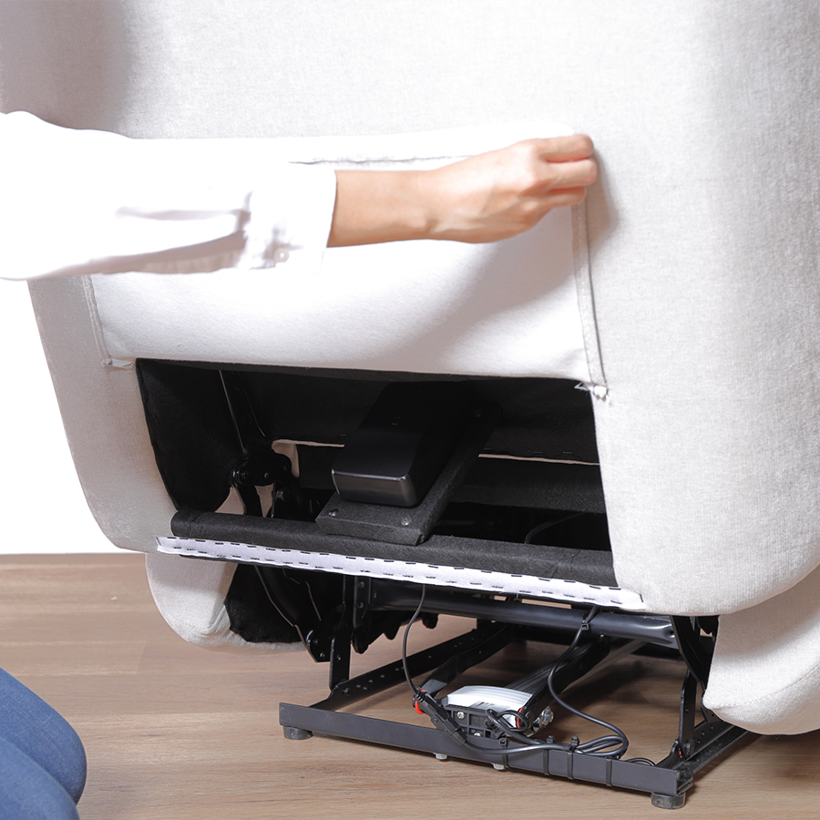 バッテリー収納部分