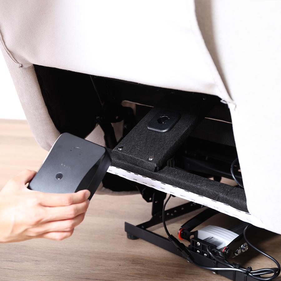 バッテリー収納部分