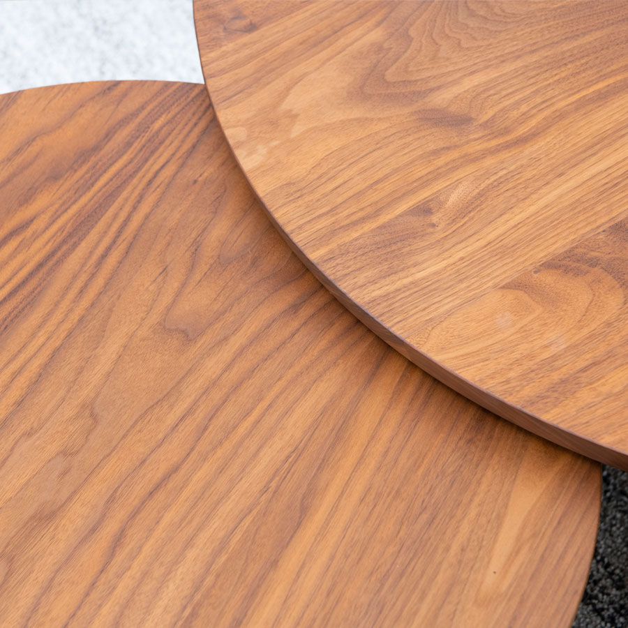 【極美品✨】マスターウォール コンポジット リビングテーブル 10676 WN COMPOSIT LIVING TABLE(幅76 奥行76 cm)の通販 / マスターウォール