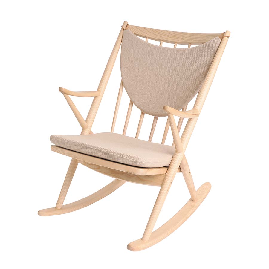 【定価¥129,800】グリーンホルト フランクスロッキングチェア ベージュ GREENHOLT グリーンホルト ロッキング フランクス ※組み立て商品