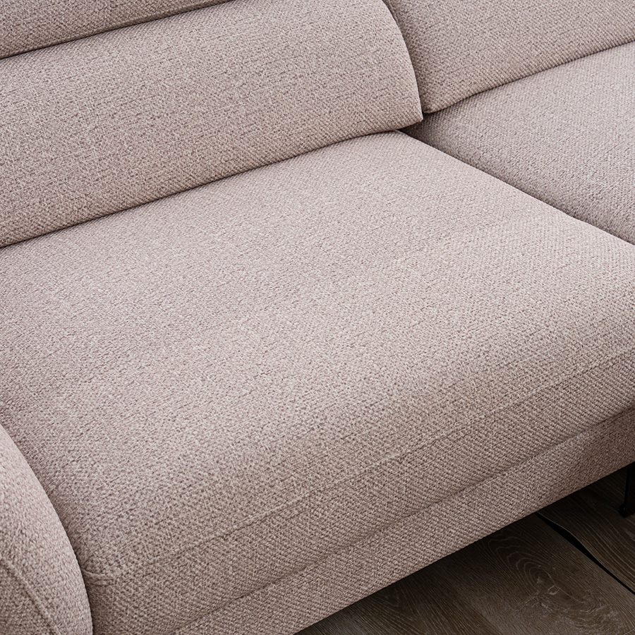 カウチソファ フープラF 幅232cm BE