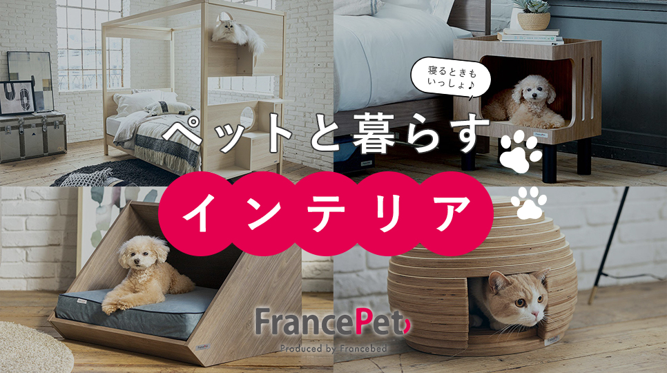 ペットと暮らすインテリア